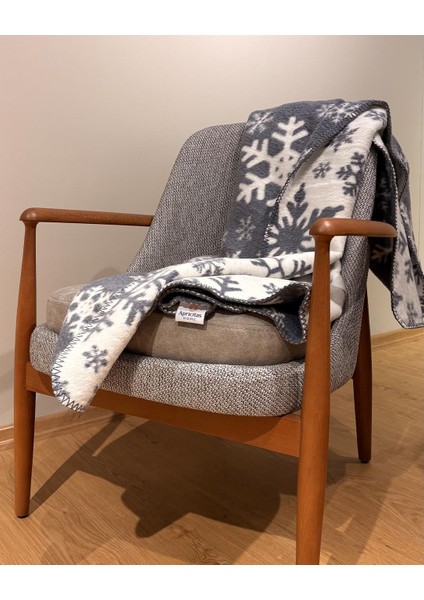 Kar Taneleri Gri Battaniye (150X200 Cm) fiyatları