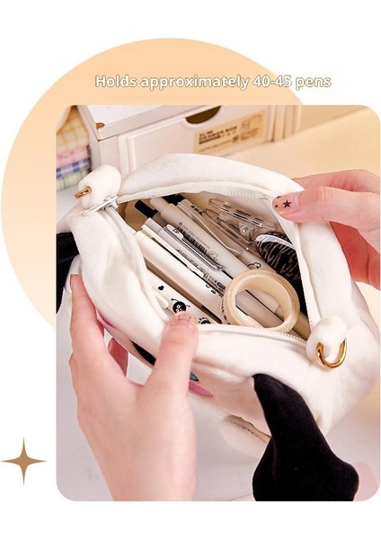 Kızlar Için Yeni Sevimli Peluş Kalem Kutusu, Yüksek Değerli ve Büyük Kapasiteli Kalem Kutusu/kırtasiye Kutusu (Yurt Dışından) fiyatları