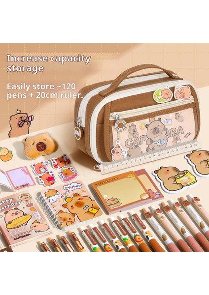 Ilkokul Kızları Için Sevimli Kalem Kutusu, Büyük Kapasiteli, Yüksek Değerli Kalem Çantası (Yurt Dışından) modelleri