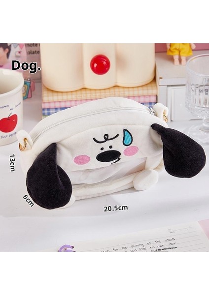 Kızlar Için Yeni Sevimli Peluş Kalem Kutusu, Yüksek Değerli ve Büyük Kapasiteli Kalem Kutusu/kırtasiye Kutusu (Yurt Dışından)