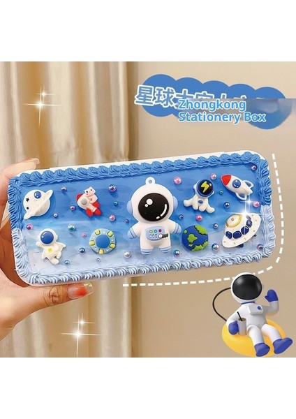 Tereyağı Tutkalı ile Kendin Yap Kalem Kutusu/kalem Kutusu - Kız ve Erkek Öğrenciler Için El Yapımı Malzemelerden Oluşan Eksiksiz Set (Yurt Dışından)