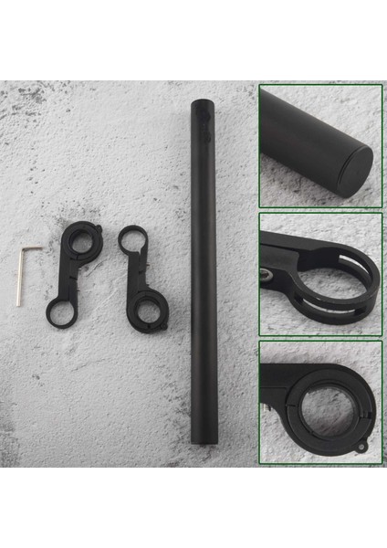 Kelepçeli Hız Göstergesi Far Gps Için 30 cm Bisiklet Gidon Uzatıcısı (Yurt Dışından) indirimleri