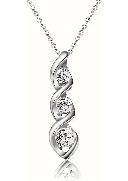 Yaratıcı Kişilikli Kimyasal Molekül Kolye, Klasik Spiral Kolye, Moda Aksesuarı, Son Moda Hissettiriyor (Yurt Dışından)