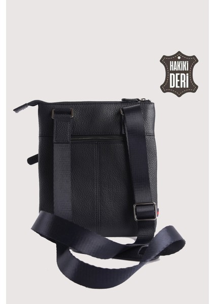 Hakiki Deri Erkek Postacı Çantası Lacivert SMR9279 modelleri