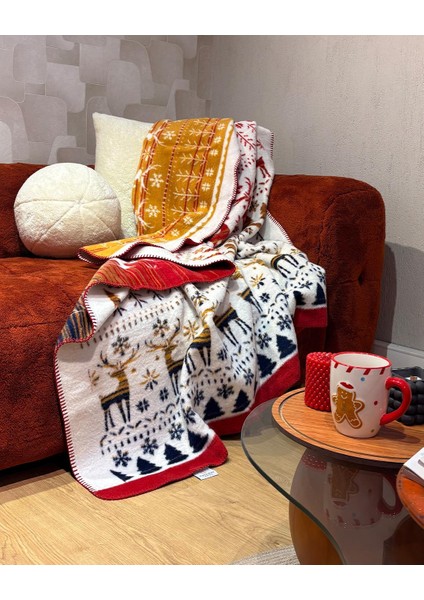 Kış Masalı Pamuk Battaniye (130X170 Cm) modelleri