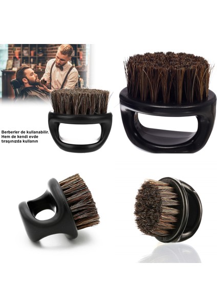 At Kılı Fade Fırça – Berberler İçin Sıfır Kesim ve Makine Temizleme Fırçası 719844