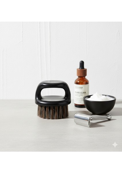 At Kılı Fade Fırça – Berberler İçin Sıfır Kesim ve Makine Temizleme Fırçası 719844