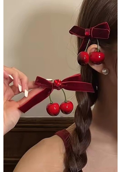 2'li Şirin Kiraz Pens Toka modelleri