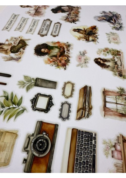 “bullet Journal Sticker – Defter ve Planlayıcı Çıkartma Seti” 1 Sayfa A4 fırsatları