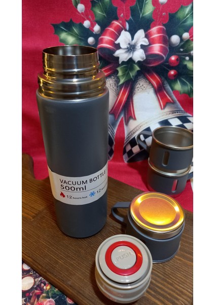 Termos Çelik Bardaklı 500 ml fiyatları