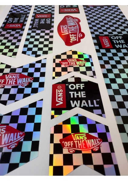 Bisiklet Sticker Seti 10 Parça – Renkli Maşa Kadro Etiketi Hologram modelleri