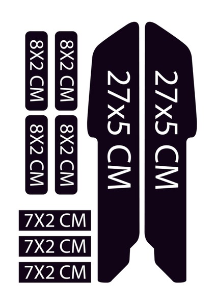 Dark Bisiklet Sticker Seti 9 Parça – Renkli Maşa Kadro Etiketi Hologram fırsatları