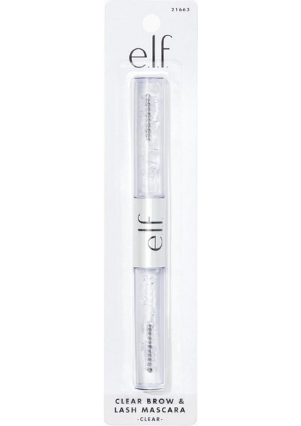 Clear Brow-Lash Maskara Çift Taraflı Şeffaf Kaş Jeli ve Maskara indirimleri