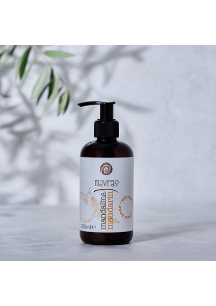 Mandalina – Mavras Zeytinyağlı Sıvı Sabun 250 ML