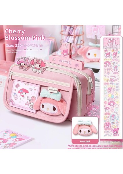 Kızlar Için Yeni Büyük Kapasiteli Kalem Kutusu, Şık Tasarım, Ilkokul ve Ortaokul Öğrencileri Için Mükemmel. (Yurt Dışından)