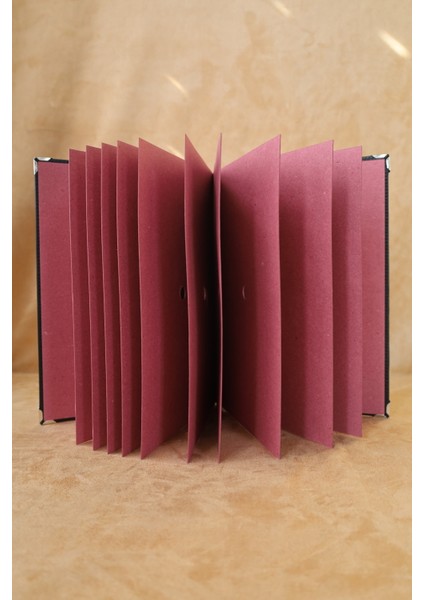 Lacivert Deri Imza Klasörü - Mapa Sunum Dosyası - Evrak Klasörü (10 Yapraklı)