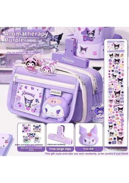 Kızlar Için Yeni Büyük Kapasiteli Kalem Kutusu, Şık Tasarım, Ilkokul ve Ortaokul Öğrencileri Için Mükemmel. (Yurt Dışından)