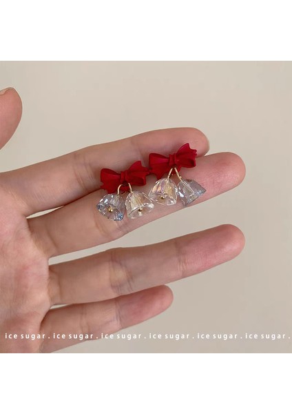 Bordo Kadife Küpeler Havadar Küpeler (Yurt Dışından)