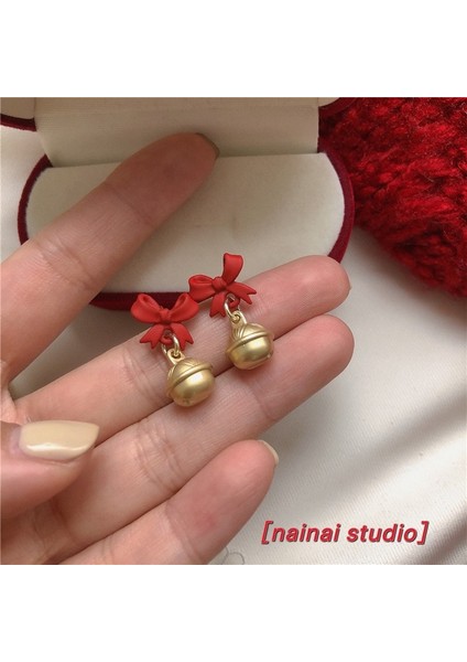 Bordo Kadife Küpeler Havadar Küpeler (Yurt Dışından)