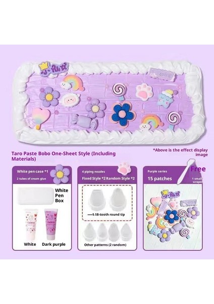 Tereyağı Tutkalı ile Kendin Yap Kalem Kutusu/kalem Kutusu - Kız ve Erkek Öğrenciler Için El Yapımı Malzemelerden Oluşan Eksiksiz Set (Yurt Dışından)