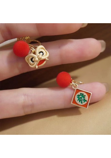 Bordo Kadife Küpeler Havadar Küpeler (Yurt Dışından)