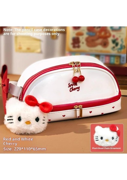 Ilkokul Kızları Için Kedi Temalı Kalem Kutusu, Büyük Kapasiteli, Sevimli ve Şık Kalem Kutusu (Yurt Dışından)