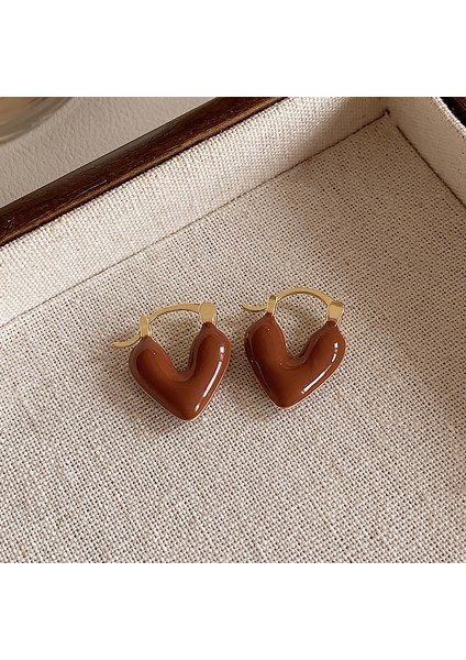 Fransız Hafif Lüks Vintage Merad Kehri Köri Küpeler Kadın Mizaç Tırnak Niş Hafif Lüks Tasarım Üst Düzey Aksesuar Duygusu (Yurt Dışından)