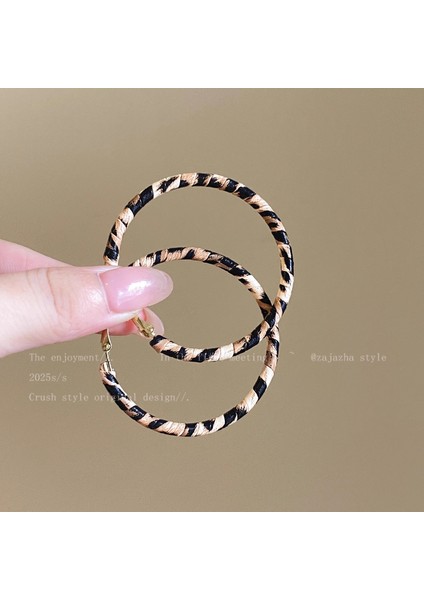 Avrupa ve Amerika Birleşik Devletleri Kişilik Büyük Daire Küpeler Kadın Kıdemli Küpe Duygusu Moda Mizaç Basit Küpeler Küpeler Kulak Aksesuarları (Yurt Dışından)