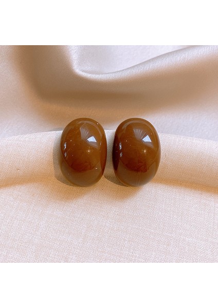 Maillard Kaplan Gözü Taşlı Küpeler - Kadınlar Için Vintage, Çok Yönlü, Zarif, Lüks, Sade ve Şık Küpeler (Yurt Dışından)