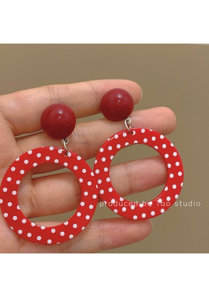 Retro Tarzı Kız Çocuk Küpeleri Klipsli Küpeler, Kulak Delmeye Gerek Yok, Avrupa ve Amerikan Tarzı Küpeler ve Takılar (Yurt Dışından)