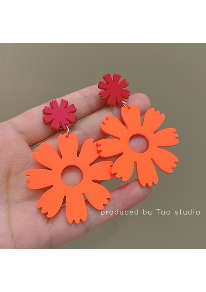 Retro Tarzı Kız Çocuk Küpeleri Klipsli Küpeler, Kulak Delmeye Gerek Yok, Avrupa ve Amerikan Tarzı Küpeler ve Takılar (Yurt Dışından)