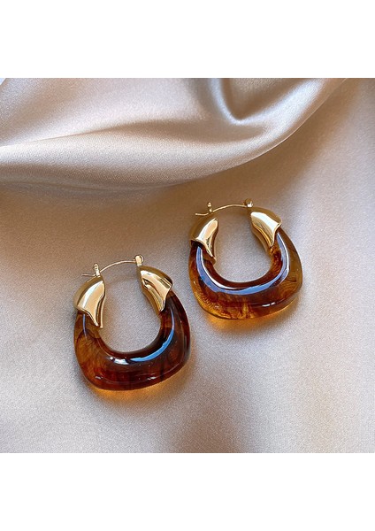 Maillard Kaplan Gözü Taşlı Küpeler - Kadınlar Için Vintage, Çok Yönlü, Zarif, Lüks, Sade ve Şık Küpeler (Yurt Dışından)