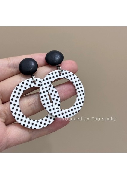 Retro Tarzı Kız Çocuk Küpeleri Klipsli Küpeler, Kulak Delmeye Gerek Yok, Avrupa ve Amerikan Tarzı Küpeler ve Takılar (Yurt Dışından)