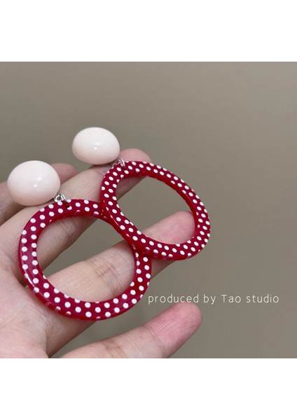 Retro Tarzı Kız Çocuk Küpeleri Klipsli Küpeler, Kulak Delmeye Gerek Yok, Avrupa ve Amerikan Tarzı Küpeler ve Takılar (Yurt Dışından)