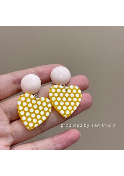 Retro Tarzı Kız Çocuk Küpeleri Klipsli Küpeler, Kulak Delmeye Gerek Yok, Avrupa ve Amerikan Tarzı Küpeler ve Takılar (Yurt Dışından)