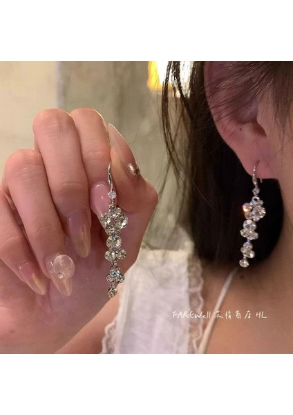 Kadınlar Için Yeni Sonbahar/kış Metalik Parlak Yuvarlak Küpeler, Zarif ve Sofistike, Kare ve Yuvarlak Yüzlere Yakışır, Retro Tarz. (Yurt Dışından)