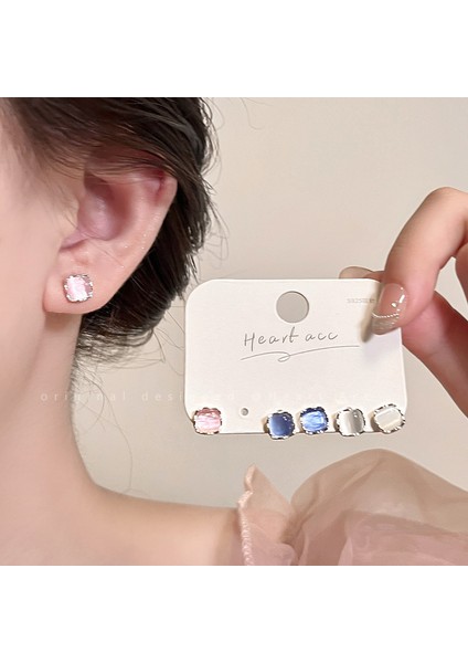 Kadınlar Için Yeni Sonbahar/kış Metalik Parlak Yuvarlak Küpeler, Zarif ve Sofistike, Kare ve Yuvarlak Yüzlere Yakışır, Retro Tarz. (Yurt Dışından)