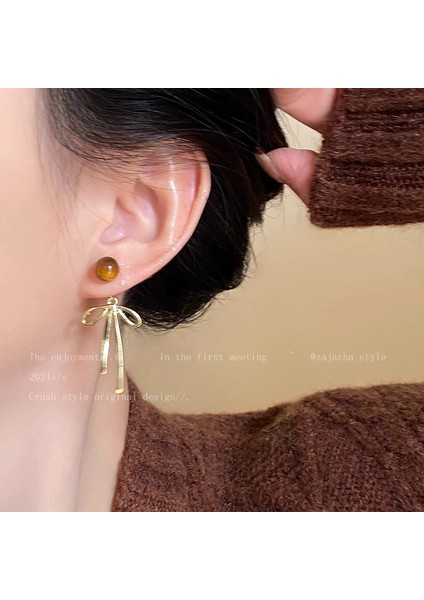 Kadınlar Için Yeni Sonbahar/kış Metalik Parlak Yuvarlak Küpeler, Zarif ve Sofistike, Kare ve Yuvarlak Yüzlere Yakışır, Retro Tarz. (Yurt Dışından)