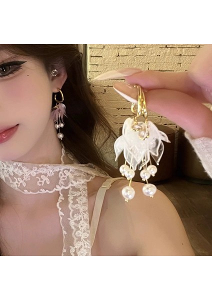 Kadınlar Için Yeni Sonbahar/kış Metalik Parlak Yuvarlak Küpeler, Zarif ve Sofistike, Kare ve Yuvarlak Yüzlere Yakışır, Retro Tarz. (Yurt Dışından)