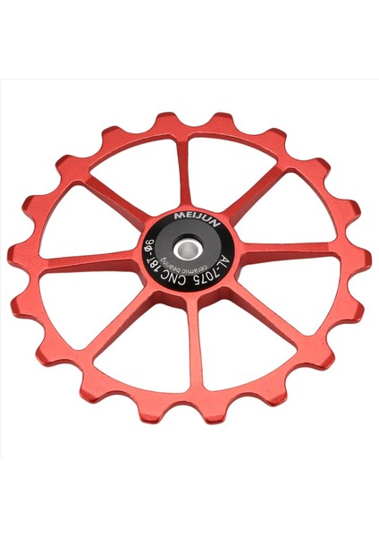 Meıjun 18T Bisiklet Arka Vites Seramik Rulman 4mm 5mm (Kırmızı) (Yurt Dışından) fırsatları