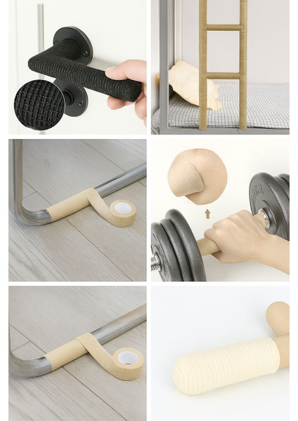 Yapışkanlı Mobilya Masa Sandalye Parke Zemin Ayak Koruyucu Kapı Kolları Dolap Kolları Koruma 2 Adet fırsatları