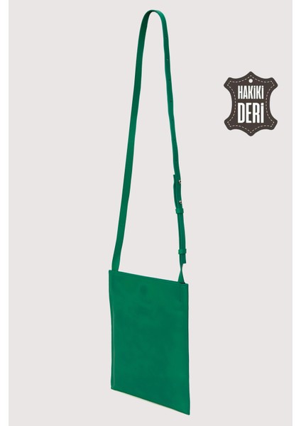 Hakiki Deri Kadın Omuz Çantası Yeşil SMR8978 fiyatları