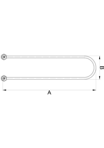 40 cm U Tipi Kıvrık Benmari Rezistansı | 2000W 220V Crnı fiyatları