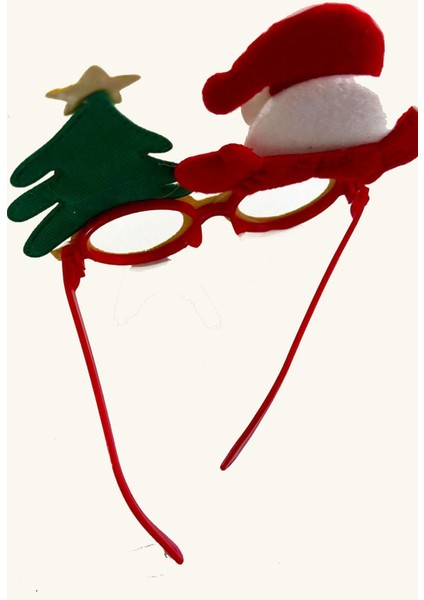 Yılbaşı Ağacı ve Noel Baba Eğlenceli Gözlük fiyatları
