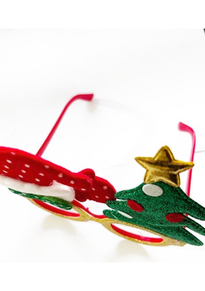 Yılbaşı Ağacı ve Noel Baba Eğlenceli Gözlük fırsatları