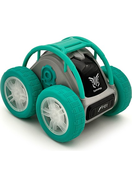 Stunt Car Uzaktan Kumandalı Şarjlı Işıklı Oyuncak Araba