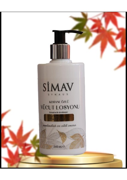 Termalsu ve Kestane Özlü Vücut Losyonu 340ML