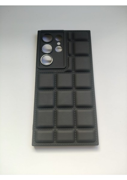 Samsung S24 Ultra Siyah Darbe Emici Kamera Korumalı Silikon Kılıf- Çoklu Renk Seçeneği