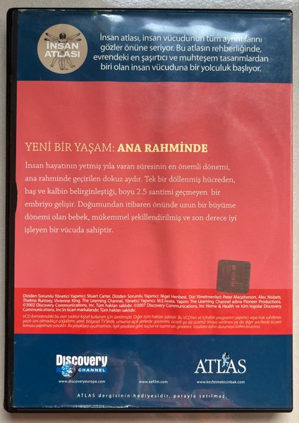 Yeni Bir Yaşam Ana Rahminde DVD (Orijnal Dönem Baskı Dvd) fiyatları