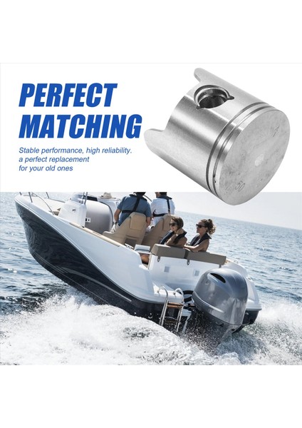 6K5-11636-03 6K5-11636-03-00 Piston (+0 50) 6K5-11601-22-00 Piston Halkası (+0 5mm) Yamaha 60HP Için (Yurt Dışından) indirimleri